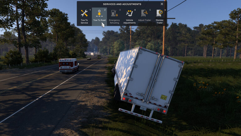 American Truck Simulator’s V1.59 update adds tow to road feature