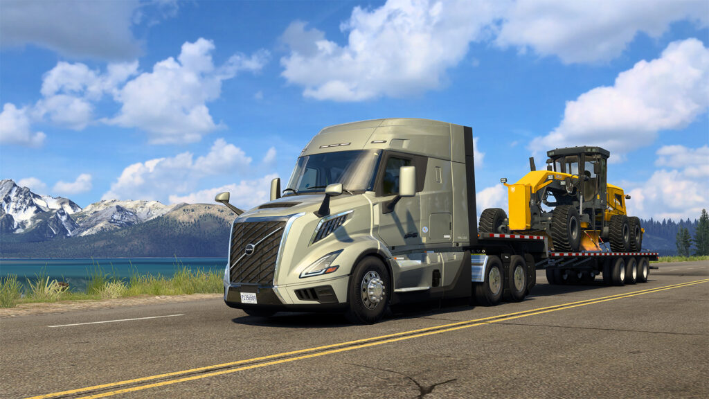 Two free Volvo trucks added to American Truck Simulator