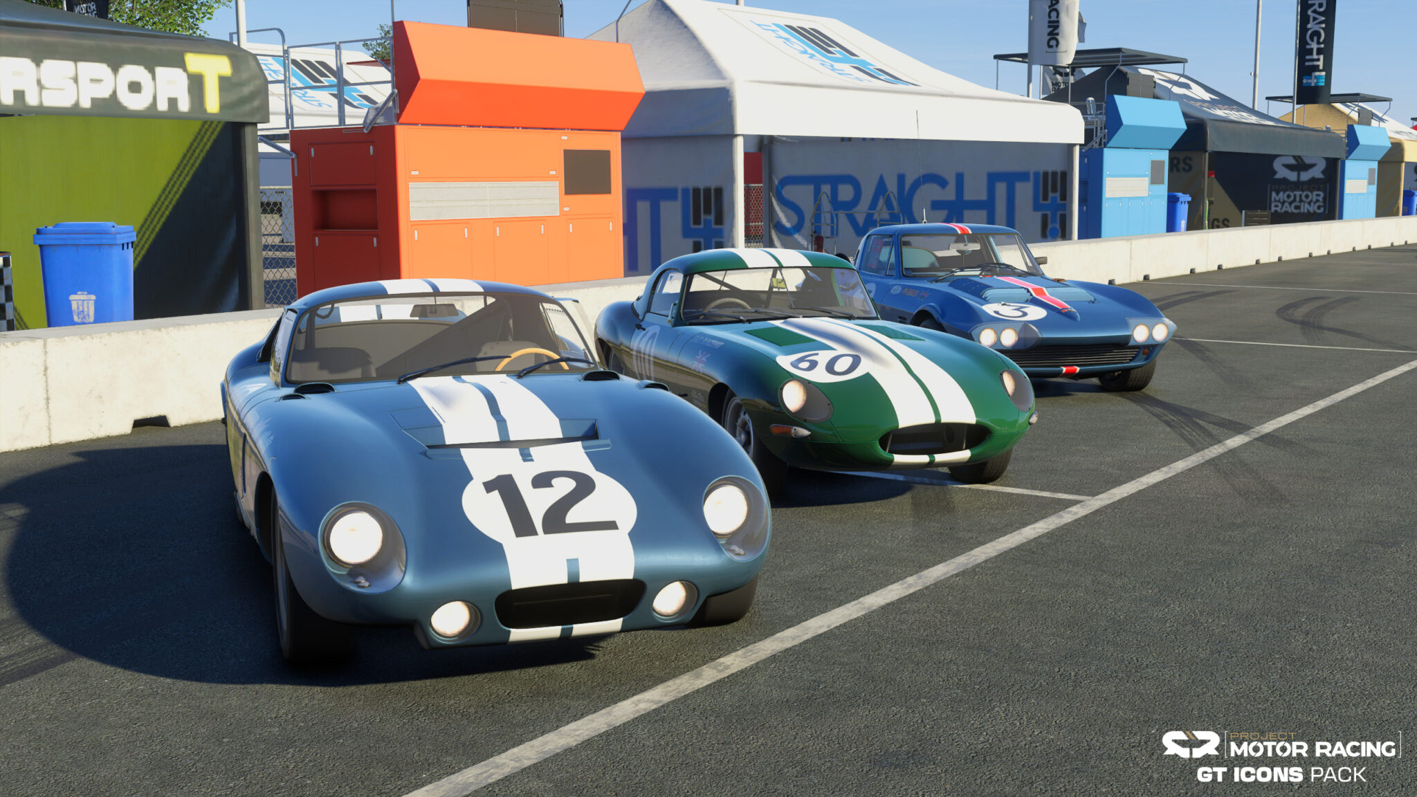 Project Motor Racing’s new GT Icons Pack DLC will include nine historic ...