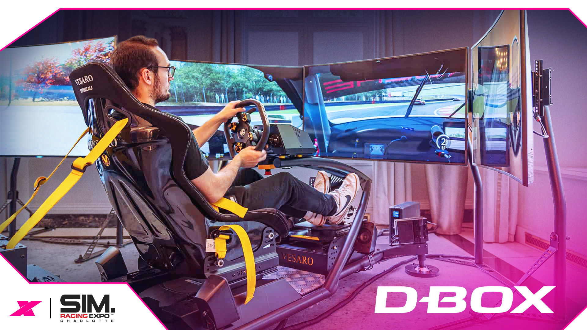 Haptic motion specialist D-BOX becomes SimRacing Expo headline sponsor
