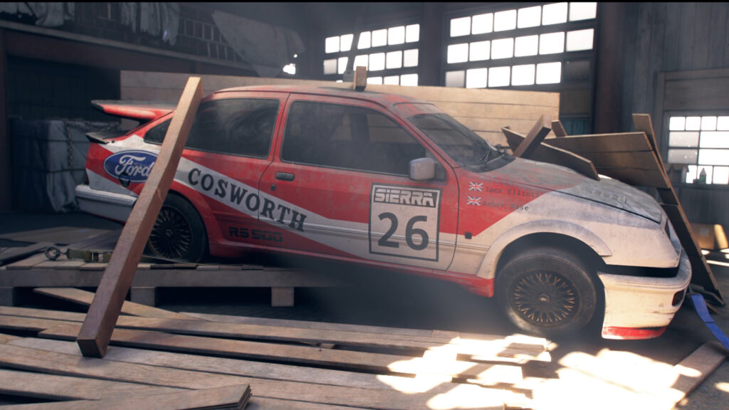 Ford Sierra Cosworth RS500 Forza Horizon 6 Barn Find 01