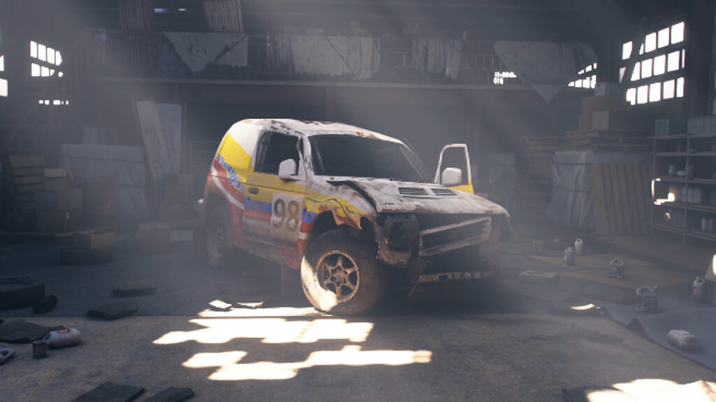 Mitsubishi Montero Evolution Forza Horizon 6 Barn Find 02