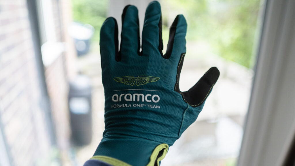 Revosim Aston Martin F1 gloves