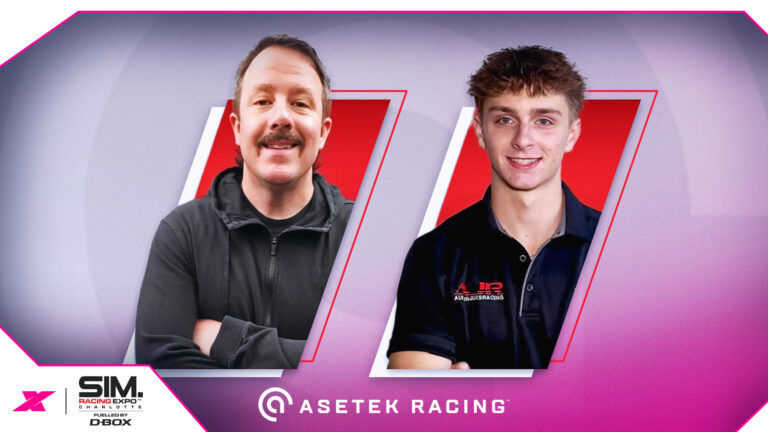 Asetek ‘Masterclasses’ featuring Matt Malone and Austin Jurs to be held at SimRacing Expo Charlotte