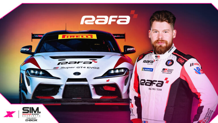 RAFA Racing Club and Ian ‘Crimsix’ Porter confirmed for SimRacing Expo Charlotte