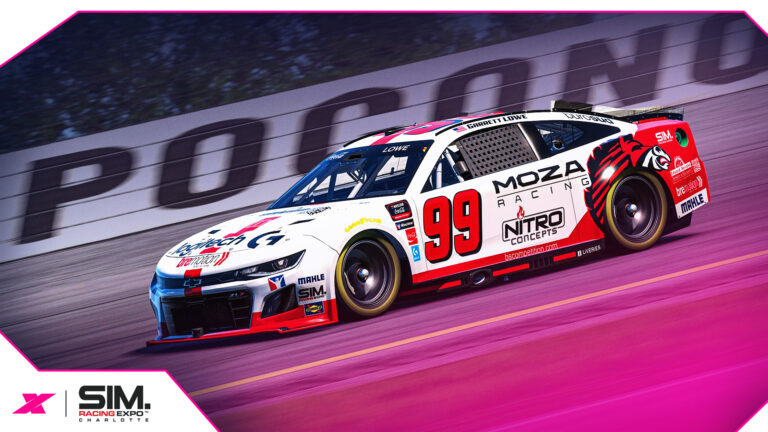 SimRacing Expo partners with Euro NASCAR Series driver Garrett Lowe