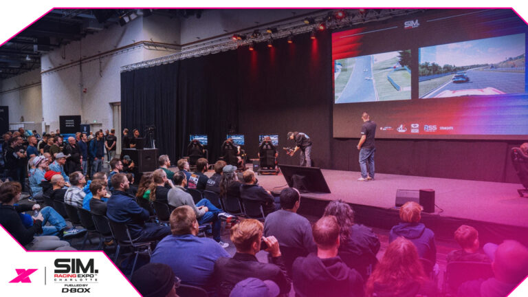 SimRacing Expo Charlotte live stage guide