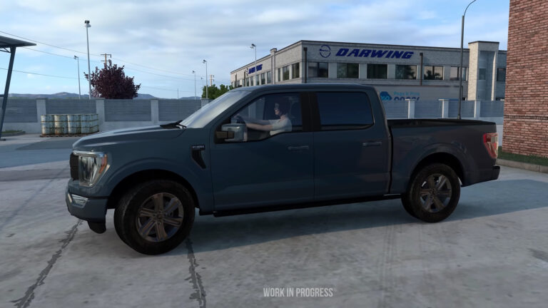 American Truck Simulator: First gameplay footage of Ford F-150 pickup unveiled