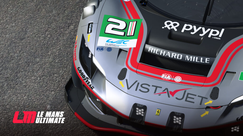 Ferrari 296 (LM)GT3 Evo in Le Mans Ultimate