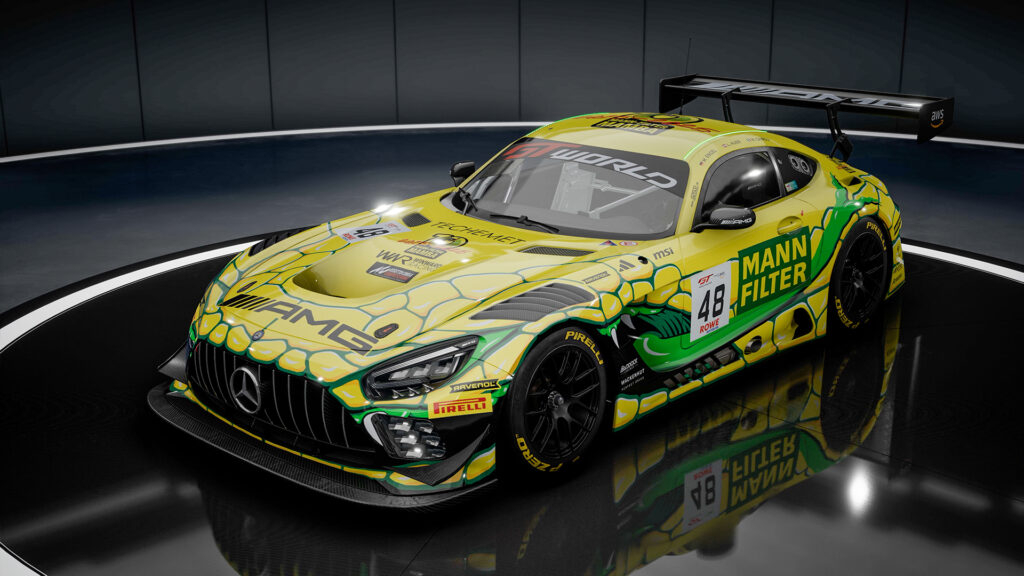 New Assetto Corsa Competizione console update adds 95 liveries