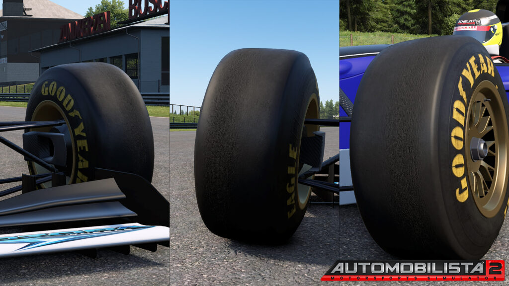 Automobilista 2, tyre graining