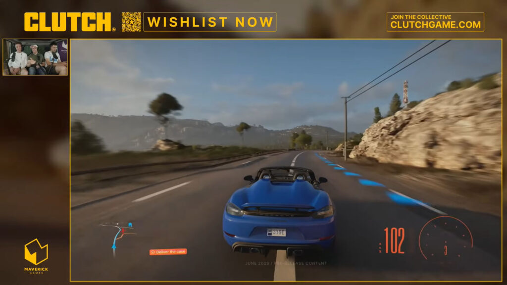 Clutch livestream gameplay