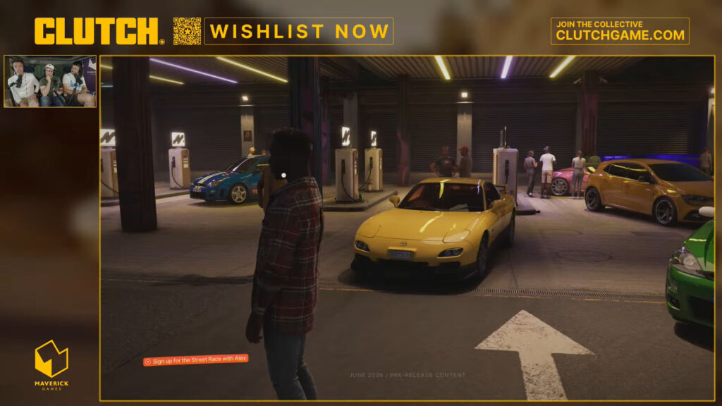 Clutch livestream gameplay