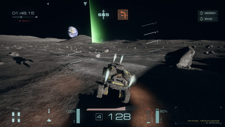 Space Rally Game Space-based Exo Rally Championship launches on PC | Traxion