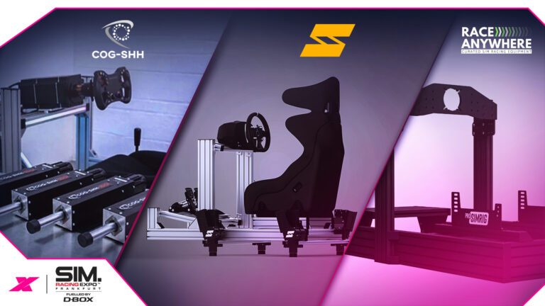 Race Anywhere, COG-SHH and SIMRIG commit to SimRacing Expo Frankfurt 2026