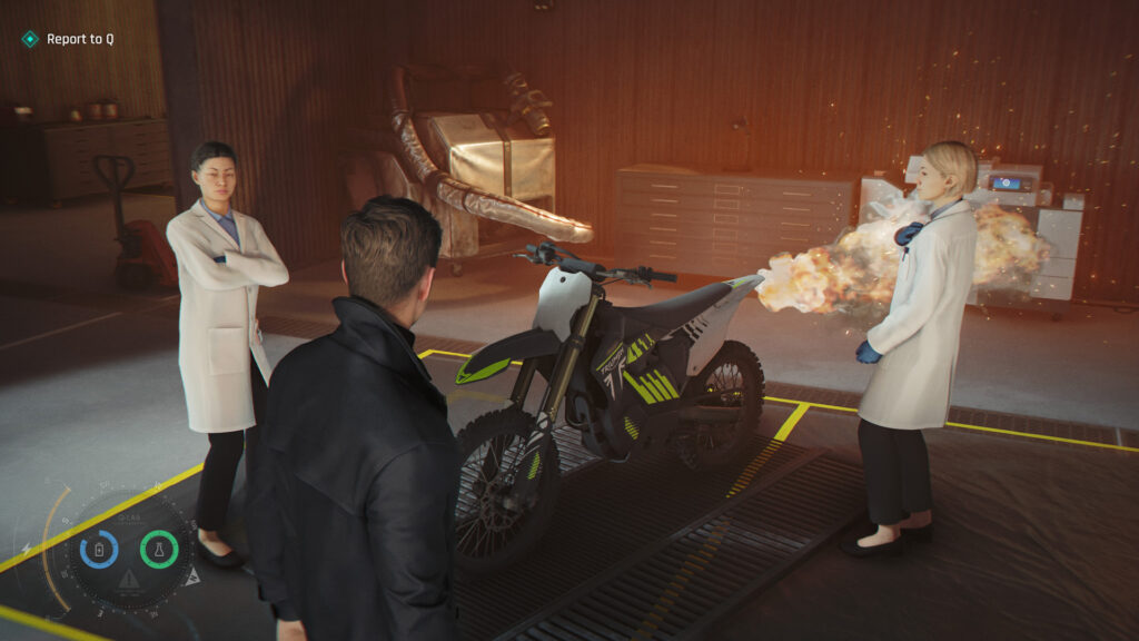 007 First Light Triumph Bike
