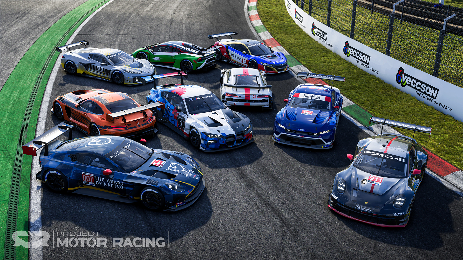 New Project Motor Racing update reworks GT3 and GT4 physics, adds alpha triple-screen support