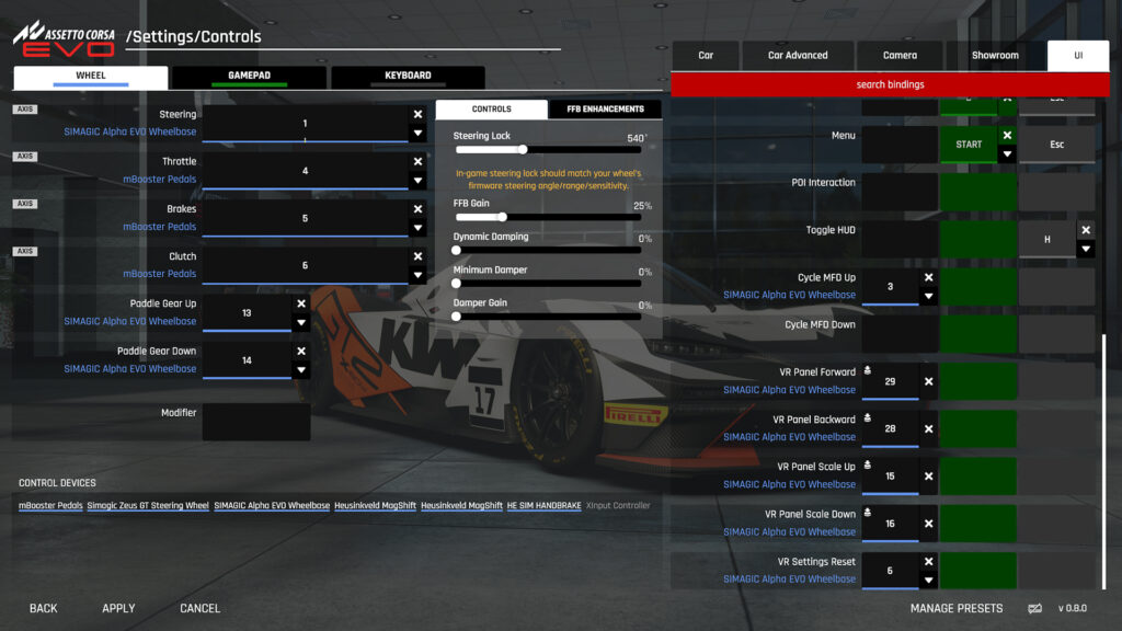 Assetto Corsa EVO VR 01