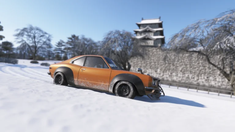 Hirosaki Castle location in Forza Horizon 6