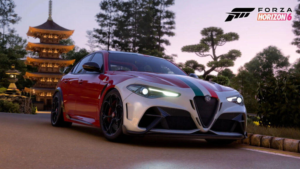 Forza Horizon 6 Italian Passion Car Pack Alfa Romeo Giulia GTAm
