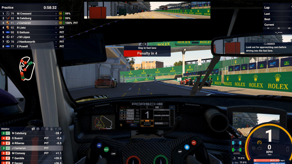 Le Mans Ultimate July pitlane 02