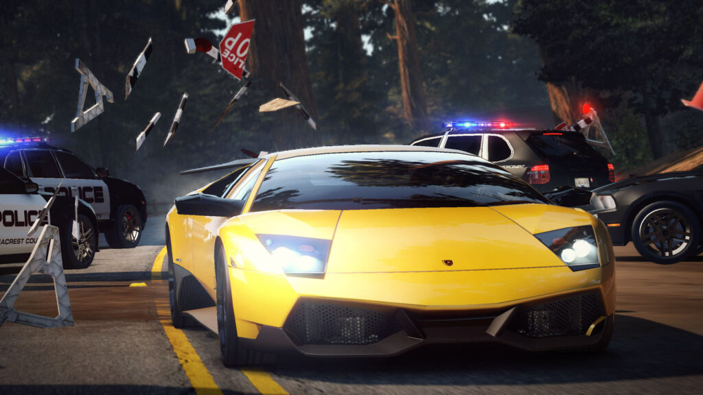 Need for Speed Hot Pursuit Lamborghini screenshot