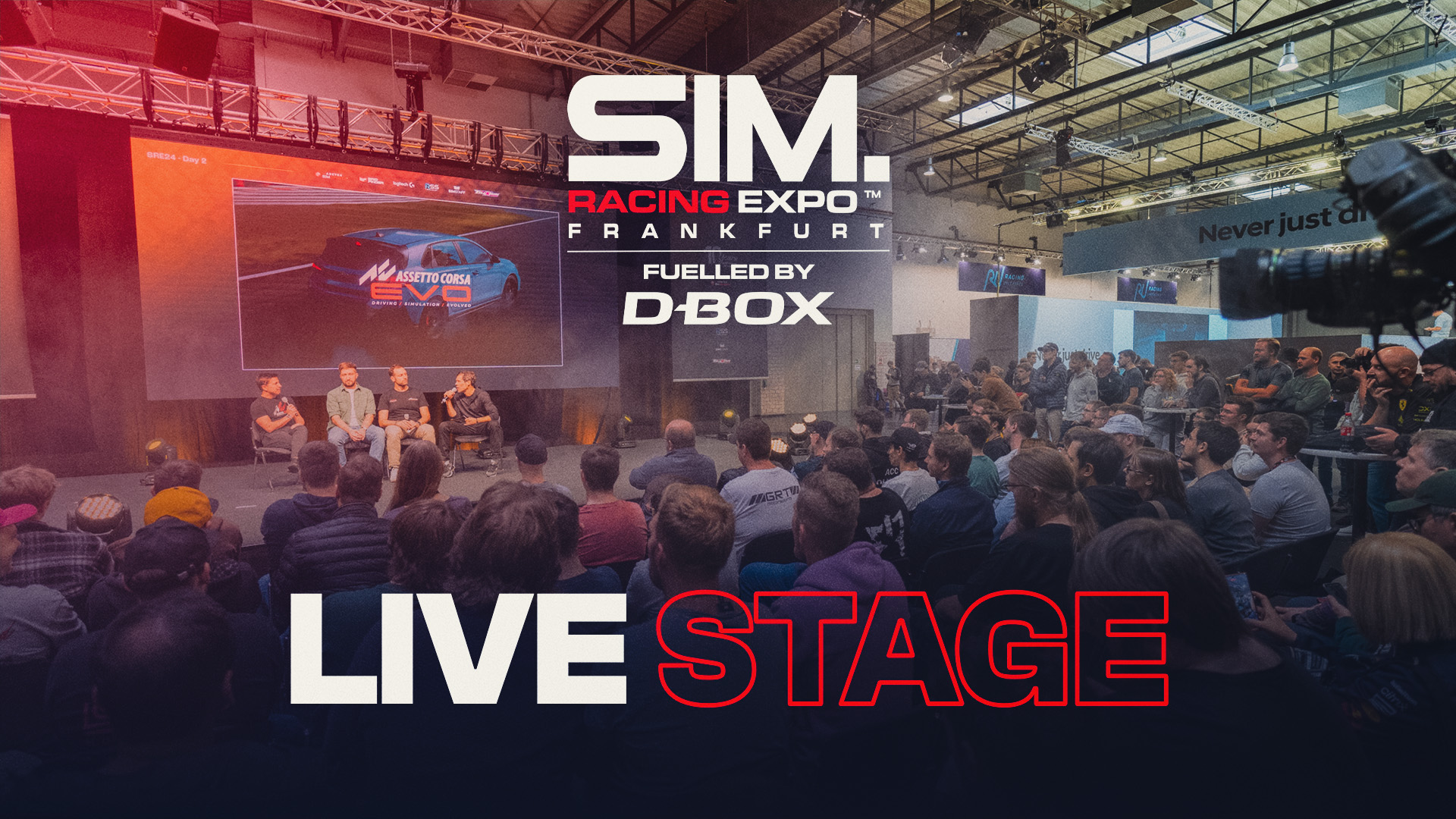 SimRacing Expo Frankfurt live stage 2026