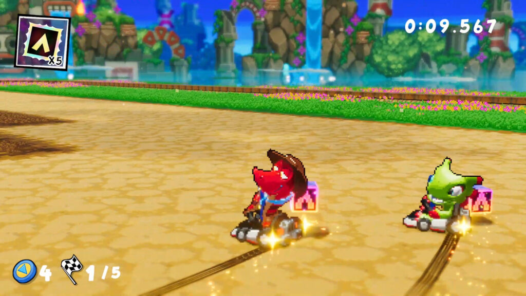 Super Yooka-Laylee Kart’s playtest