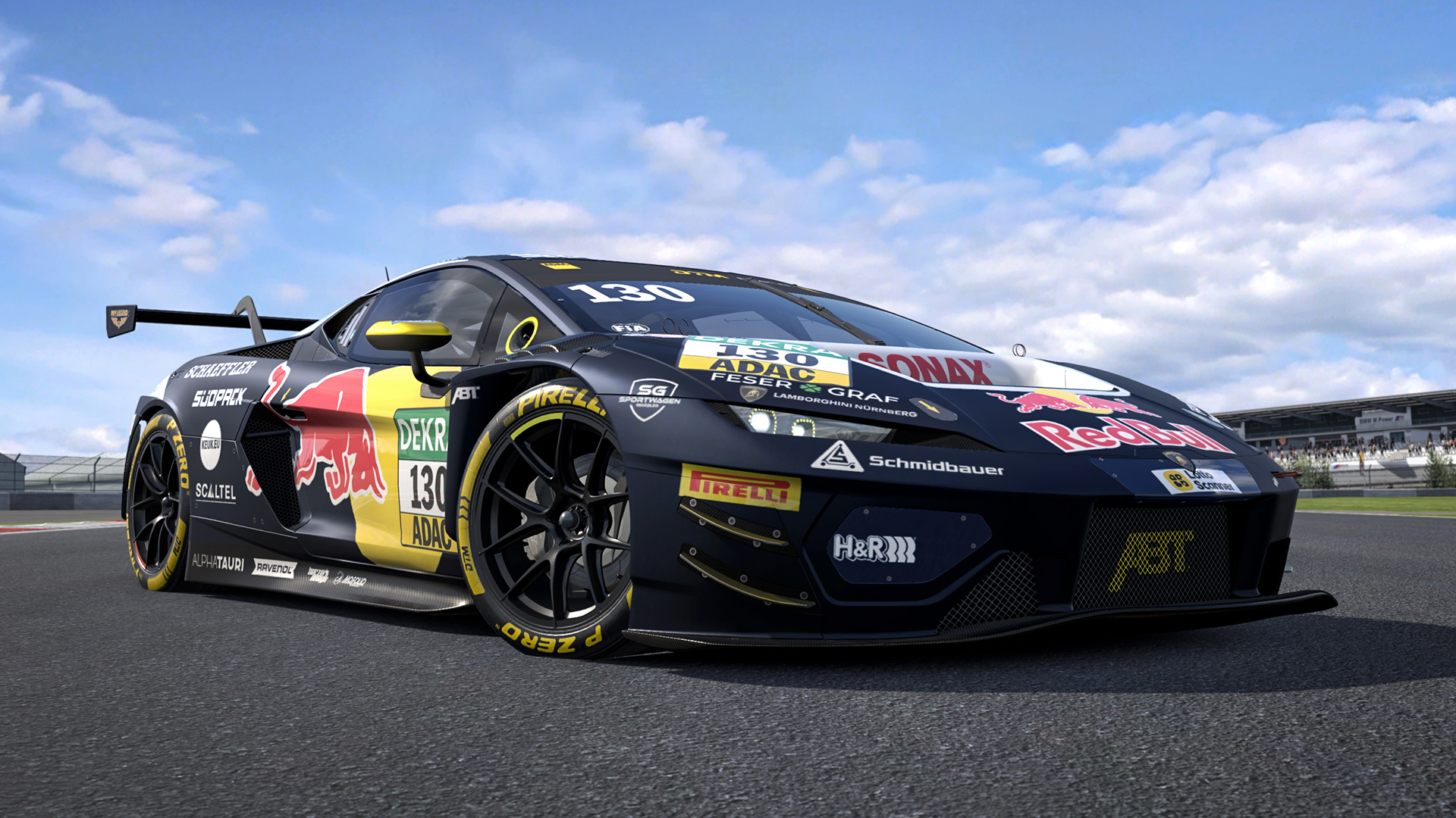 This is the Lamborghini Temerario GT3 in RaceRoom