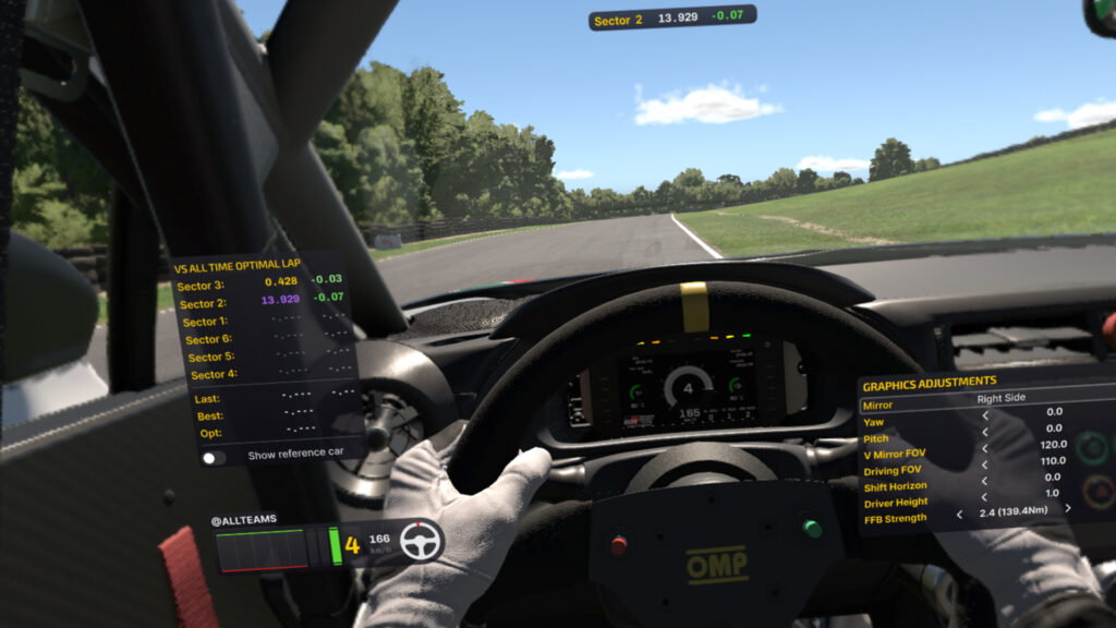 iRacing with the Pimax Crystal Light