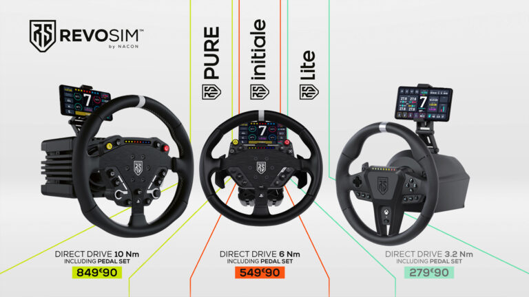 Console-compatible Revosim wheelbase range set for November release as prices revealed