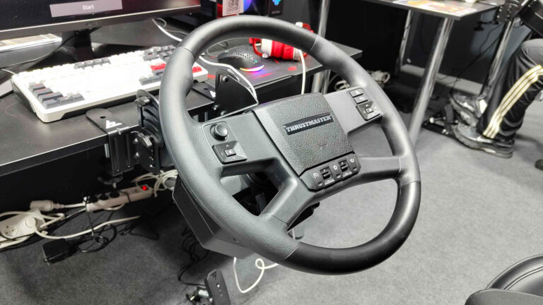 Thrustmaster SimTask Truck-40 Add-On Kit to go on sale in October
