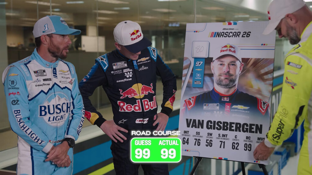 NASCAR 26 will let players edit driver ratings