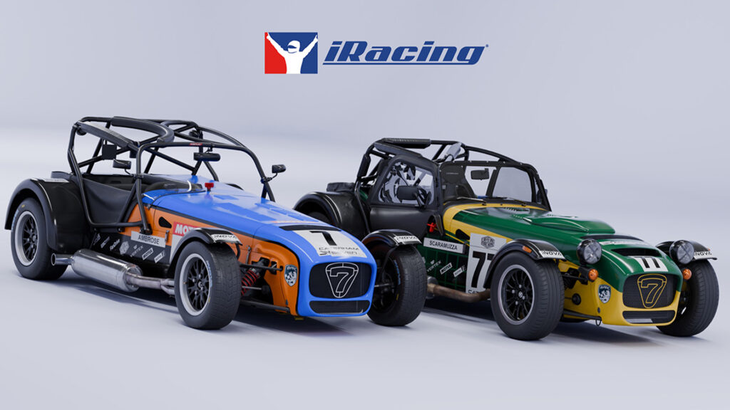 iRacing confirms Aston Martin Valkyrie Hypercar and two Caterhams for Season 4