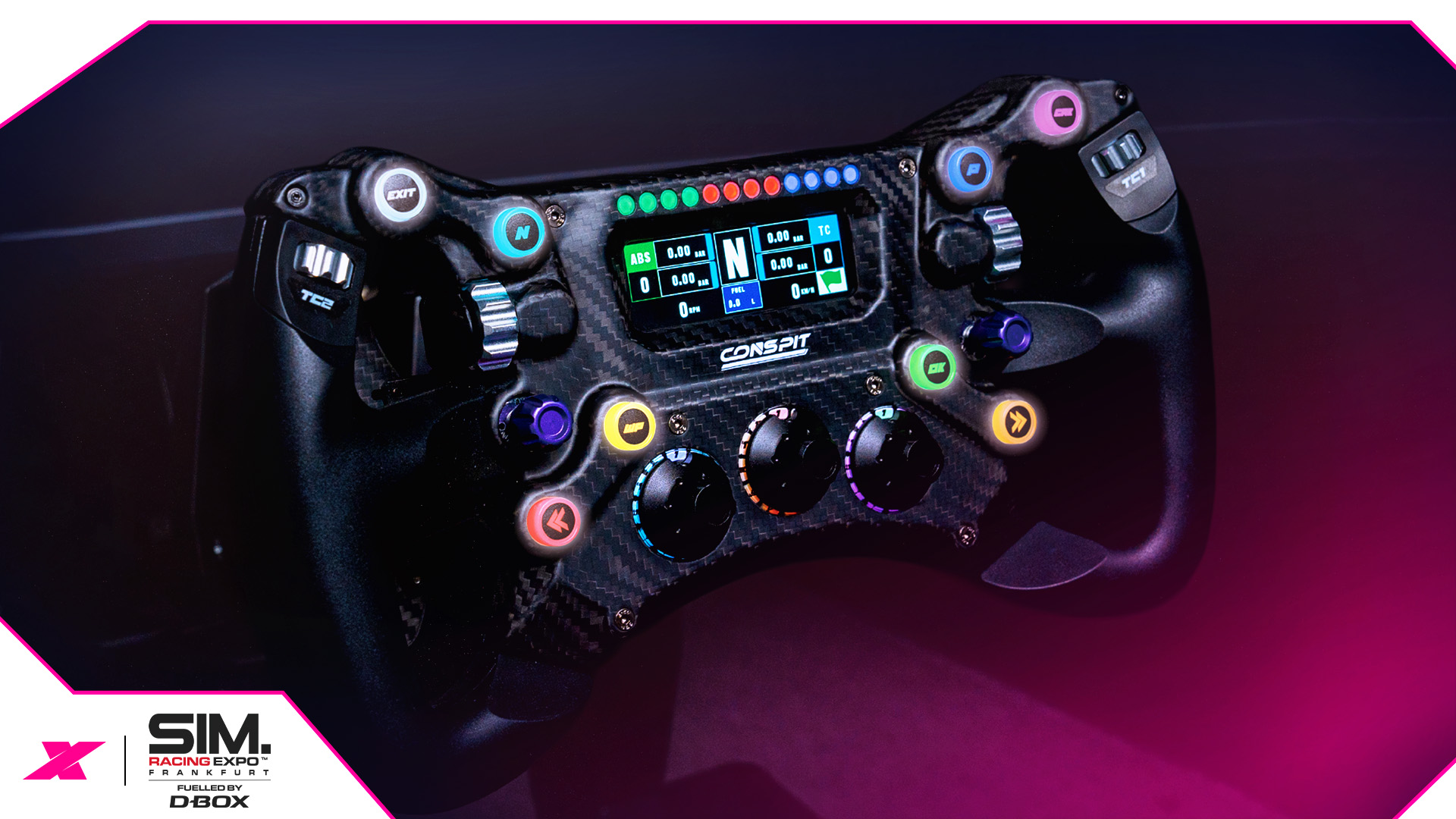 CONSPIT joins SimRacing Expo Frankfurt