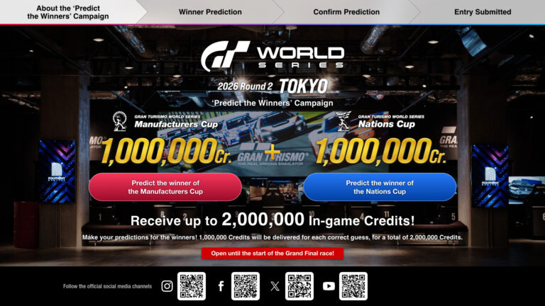 Gran Turismo 7 players can win free cars and up to two million credits this week