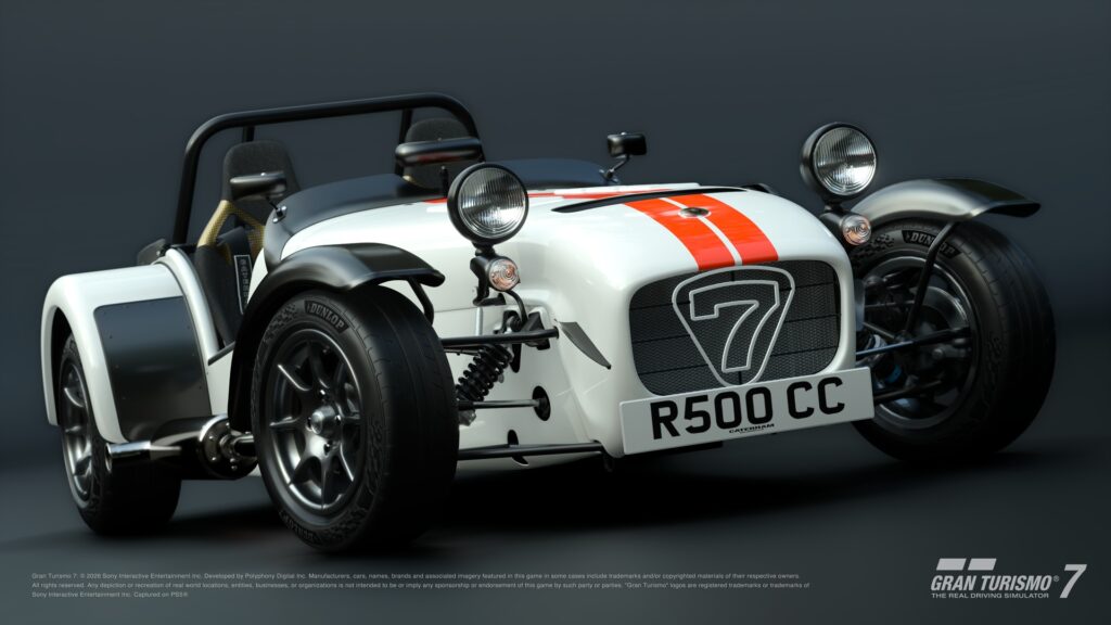 Caterham Seven Superlight R500 '08, Gran Turismo 7, Polyphony Digital, August Update
