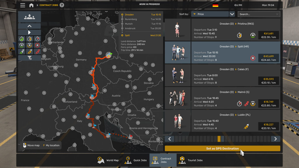 Euro Truck Simulator 2 teaser reveals more Coaches DLC gameplay information