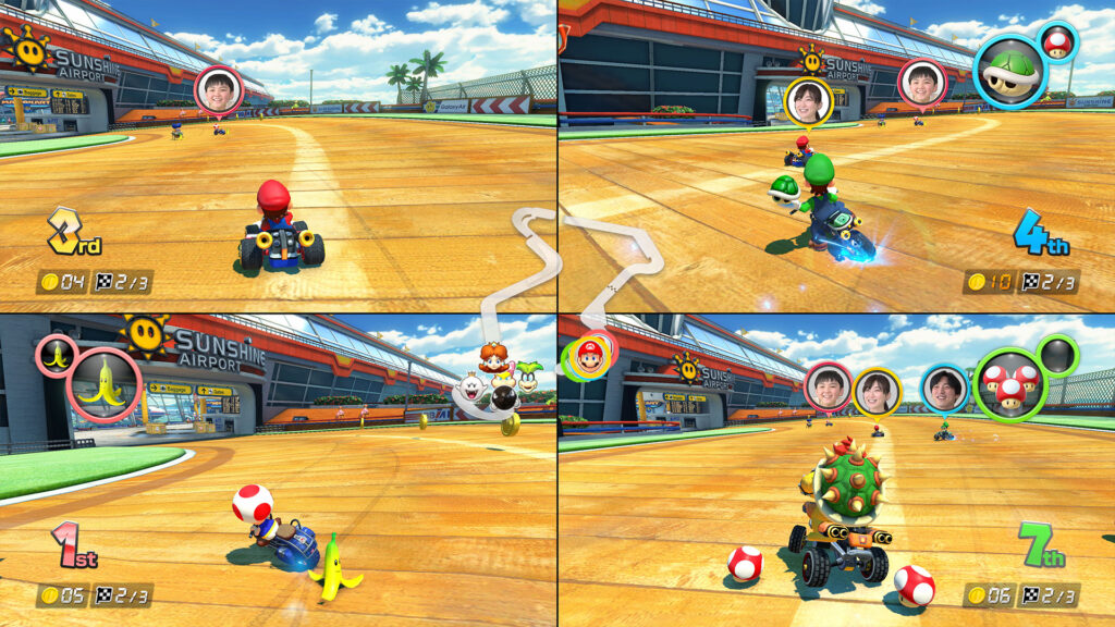 Free Mario Kart 8 Deluxe Switch 2 update adds eight-player split-screen