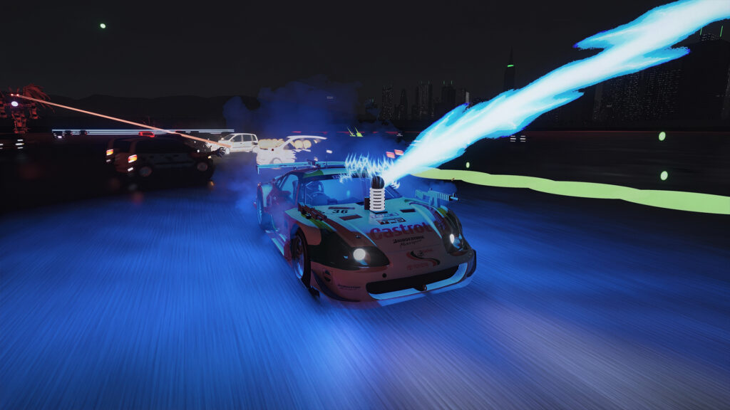 ‘Nukedrop Zombies’ mod is the Assetto Corsa-Vampire Survivors crossover you never knew you wanted