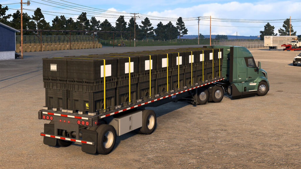American Truck Simulator and Euro Truck Simulator 2 reach V1.61: New DLC map changes and improved materials