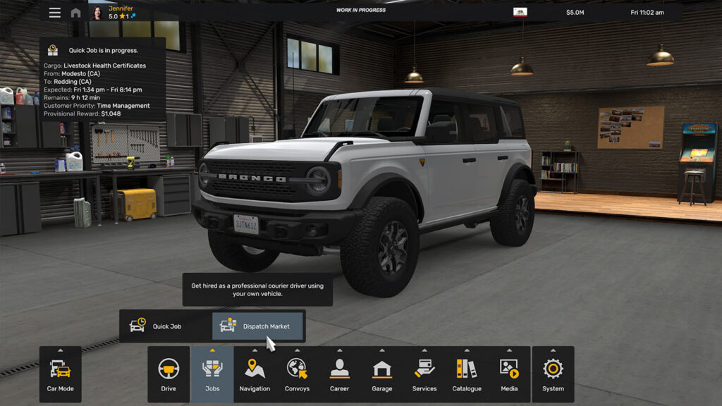 How courier jobs will work in American Truck Simulator’s Road Trip mode