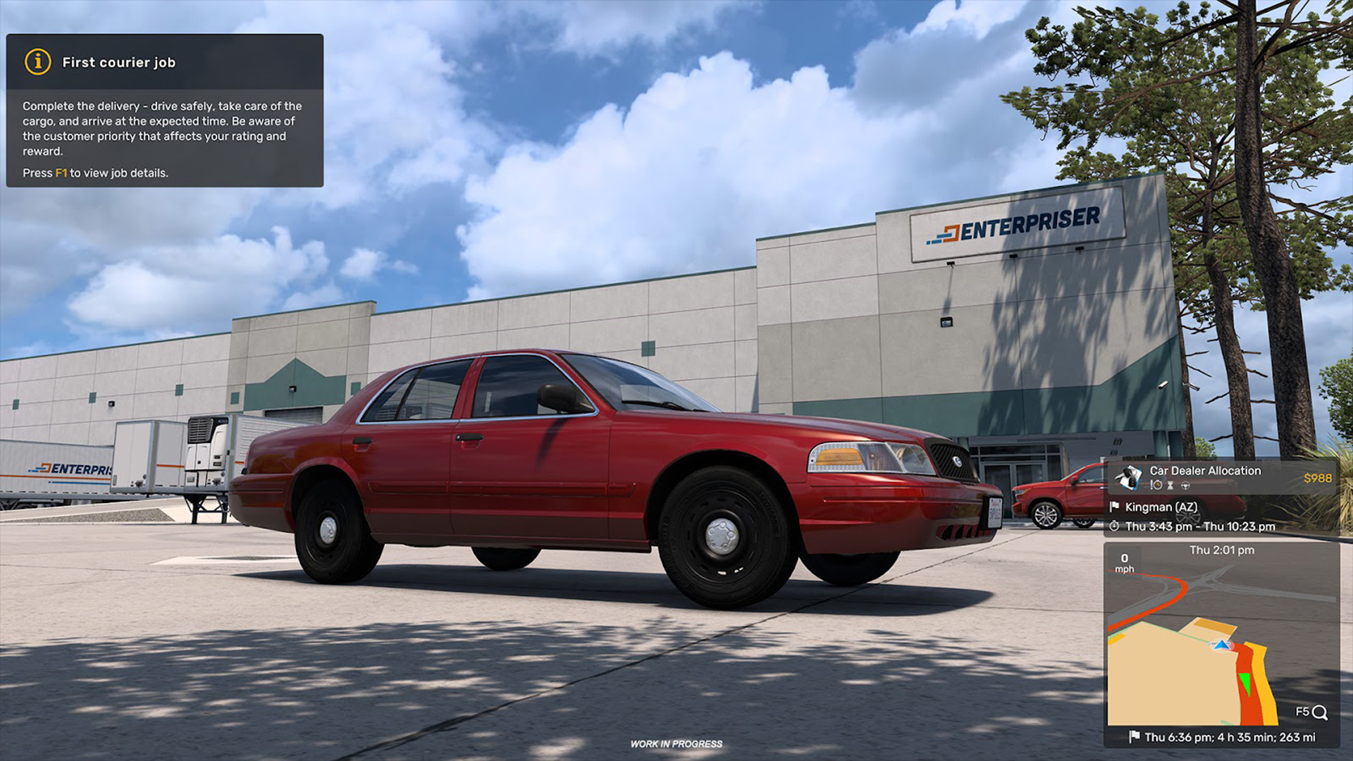 How courier jobs will work in American Truck Simulator’s Road Trip mode
