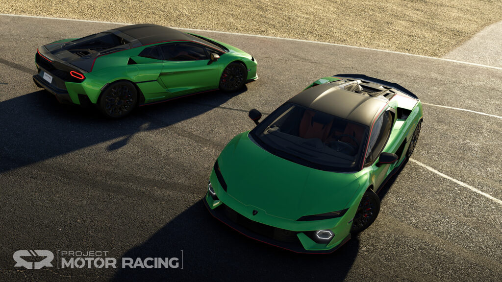 Latest Project Motor Racing update adds Lamborghini Temerario and extended mod support