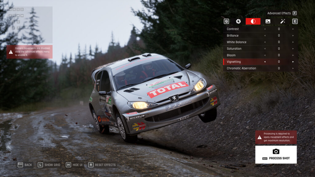 Peugeot 206 WRC, Wales, How to make the most of Assetto Corsa Rally's photo mode