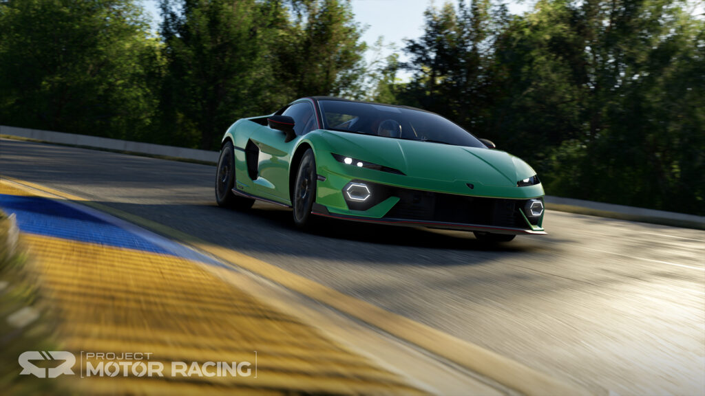 Latest Project Motor Racing update adds Lamborghini Temerario and extended mod support
