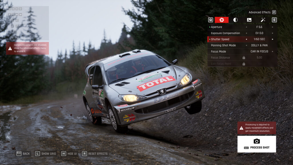 Peugeot 206 WRC, Wales, How to make the most of Assetto Corsa Rally's photo mode