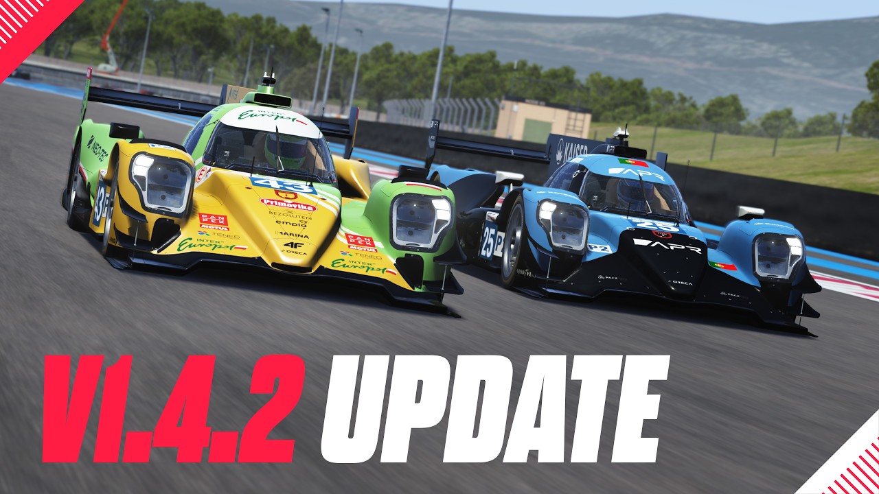 Le Mans Ultimate game screenshot showing Road Atlanta circuit