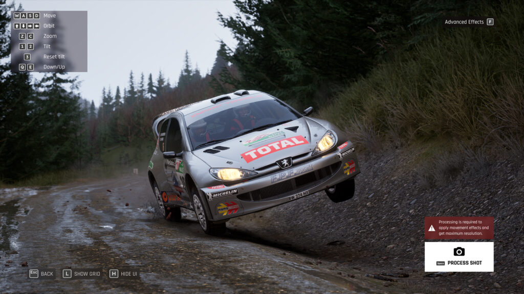 Peugeot 206 WRC, Wales, How to make the most of Assetto Corsa Rally's photo mode