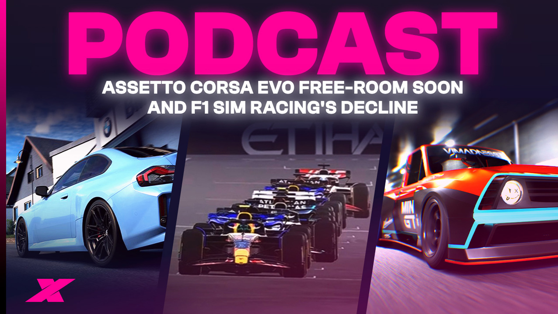 Assetto Corsa EVO free roam soon and F1 Sim Racing’s decline - Traxion Control Podcast